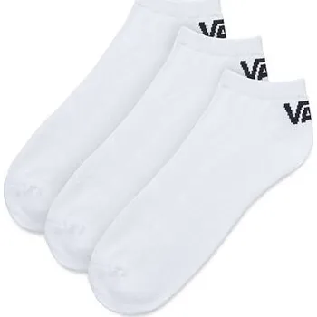 Pánské oblečení Ponožky Vans CLASSIC LOW (9.5-13, 3PK) White velikost O/S