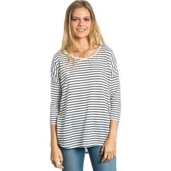 Pánská móda Tričko Rip Curl ELLIE STRIPE 3/4 TEE Navy velikost S