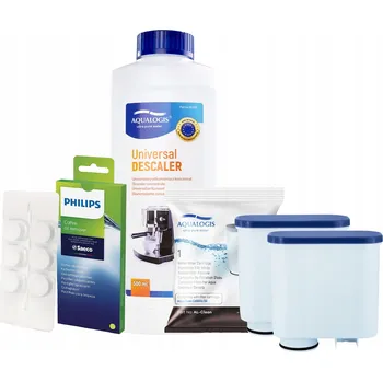 Příprava kávy Sada Philips Saeco - AL-Clean 2ks, Odvápňovač 500ml, Philips CA6704/10