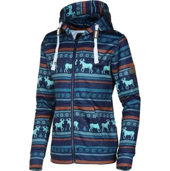 Chlapecká mikina Mikina Rehall ANDEY-R-JR. AOP raindeer navy aq velikost 152