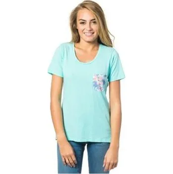 Pánské tričko Tričko Rip Curl TERA TEE Aruba Blue velikost M