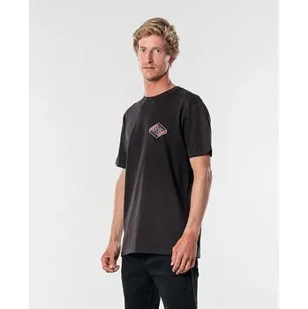 Pánské tričko Tričko Rip Curl D'AMS S/S TEE Black velikost M