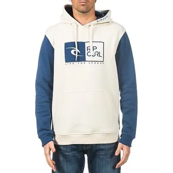 Pánská mikina Mikina Rip Curl RIPAWATU CONTRAST POP OVER Birch velikost L
