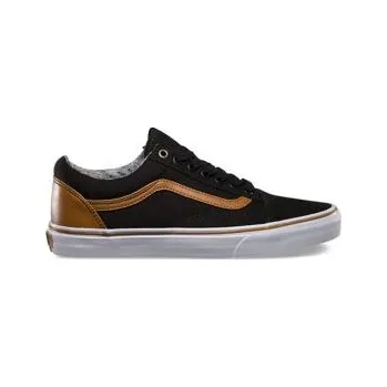 Chlapecká obuv Boty Vans OLD SKOOL Black/Washed velikost 44.0