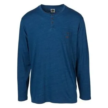 Pánské oblečení Tričko Rip Curl DIAMOND ICON LS TEE Peacoat Middle velikost XL