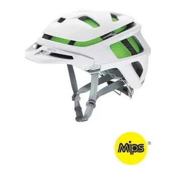 Cyklistická přilba Cyklistická helma Smith FOREFRONT MIPS Matte White velikost S