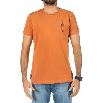 Pánské tričko Tričko Rip Curl BONES S/S TEE Autumn Leaf velikost M