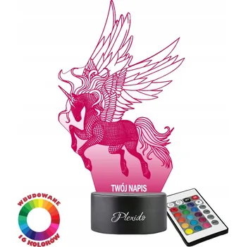 Lampička Plexido vícebarevná Noční lampa