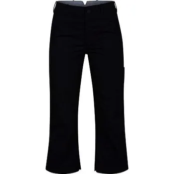 Kalhoty Hurley LOWRIDER WIDE LEG PANT Black velikost 7