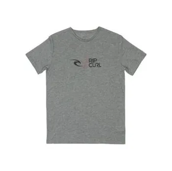 Pánské tričko Tričko Rip Curl MF RIPAWATU TEE Mid Grey Marle velikost L