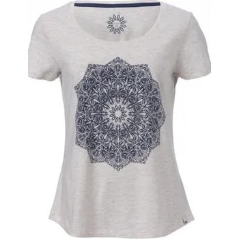 Pánské tričko Tričko Animal MANDALA Vanilla Cream Marl velikost 08