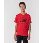 Tričko Rip Curl KLAXON S/S TEE Bright Red velikost 14