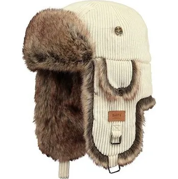 Oblečení a móda Zimní čepice Barts RIB BOMBER Cream velikost O/S