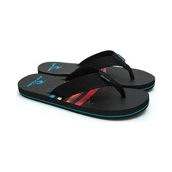 Pánské žabky žabky Rip Curl BOB CUSH Black/Multi Ora velikost 42.0