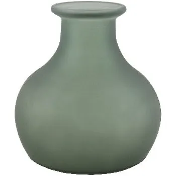 Váza Váza LISBOA, 21cm, zelená matná|Vidrios San Miguel|Recycled Glass