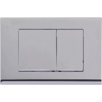 Splachovací tlačítko Splachovací tlačítko pro WC AquaTech stříbrné