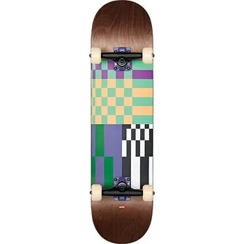 Skateboard Skateboard Globe G2 CHECK, PLEASE Dark Maple/Grunge velikost 8.0