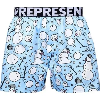 Pánské spodní prádlo Spodní prádlo Represent EXCLUSIVE MIKE SNOWMAN KIT Blue velikost M