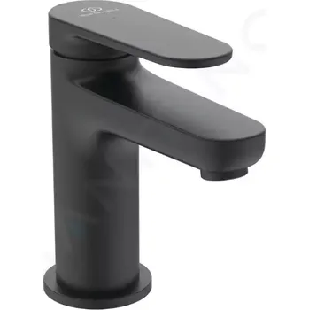 Vodovodní baterie Ideal Standard Cerafine Nuovo Umyvadlová baterie s výpustí ClickClack, BlueStart, hedvábná černá, BD964XG