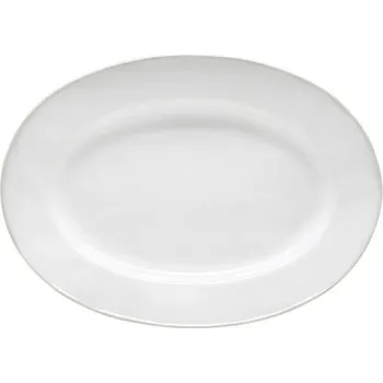 Tác oválný 30cm, BEJA, bílá&krémová|Costa Nova