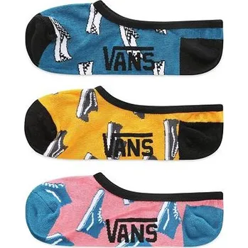 Dámské ponožky Ponožky Vans KICK BACK CANOODLES 1-6 3PK Multi velikost O/S