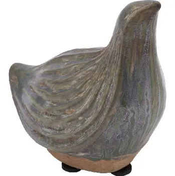 Bytová dekorace Dekorace Seagull, šedá/antik, 15,5x8x13cm (DOPRODEJ)|Ego Dekor