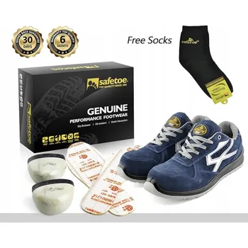 Pracovní obuv Dámské pracovní boty kotníkové ochranné SOLID S1 SRC Velikost 38 SAFETOE