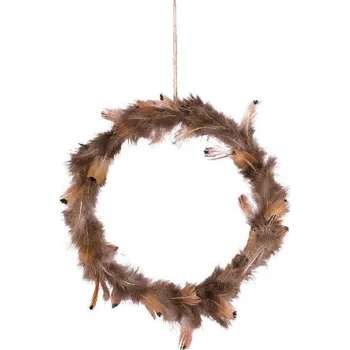 Věnec Věnec z peří, pr.20/x0,5cm, ks (DOPRODEJ)|Ego Dekor