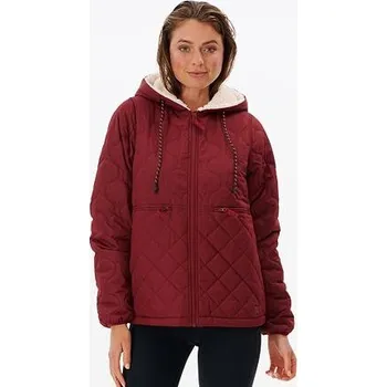 Pánská bunda Bunda Rip Curl ANTI-SERIES ANOETA QUILTED Dark Red velikost S