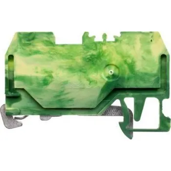 Svorkovnice na DIN lištu WAGO PE, 2vodičová, 1,5mm2 279-907