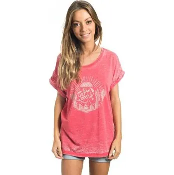 Pánské tričko Tričko Rip Curl LUZ SOLAR TEE Paradise Pink velikost M