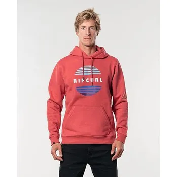 Pánská mikina Mikina Rip Curl MAMA SUNSET HOOD Washed Red velikost M