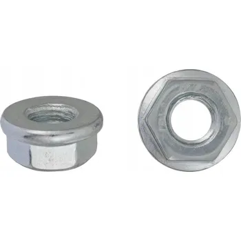 Matice Šestihranná přírubová matice M5 Pozink 50 Ks DIN 6923 Šestihranná