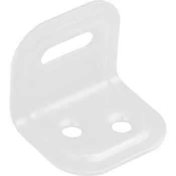 Úhloměr FKS 1 - Montážní úhelník bílý 20 ks