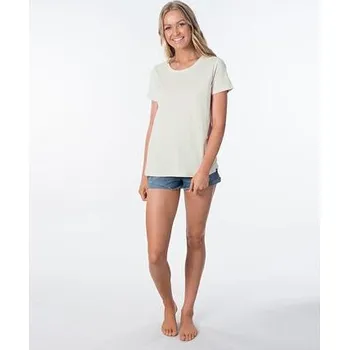 Tričko Rip Curl FREESTYLE LOGO TEE Bone velikost XS