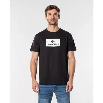 Pánské tričko Tričko Rip Curl HALLMARK S/S TEE Black velikost M