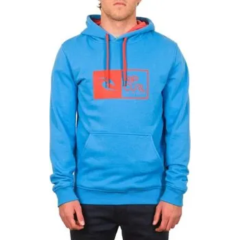 Pánská mikina Mikina Rip Curl SIGNATURE POP OVER FLEECE Blue Malibu velikost S