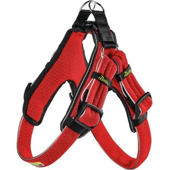 Postroj pro psa Hunter postroj pro psy Manoa Vario Quick Light červená XS 36-45cm
