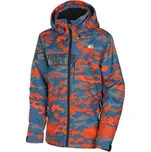 Bunda Rehall RAID-R-JR. AOP camo legion blue velikost 116