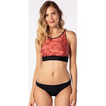 Dámské plavky Plavky Rip Curl MIRAGE ESS CROP Dusty Rose velikost M