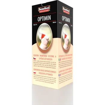Pro ptáka Vitamíny a aminokyseliny Benefeed optimin pro exotické ptactvo 1L 0,5 l