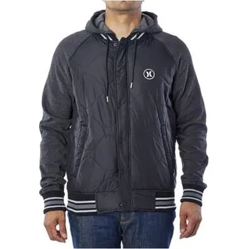 Pánská casual bunda Bunda Hurley ALL CITY FORCE JACKET Black velikost XL