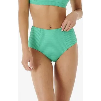 Dámská móda Plavky Rip Curl PREMIUM SURF HIGH WAISTED GOOD Green velikost M
