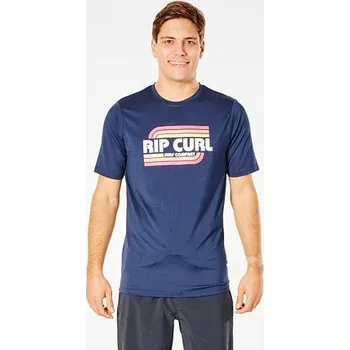 Pánské tričko Lykra Rip Curl YEH MUMMA SSL UV Navy velikost XXL