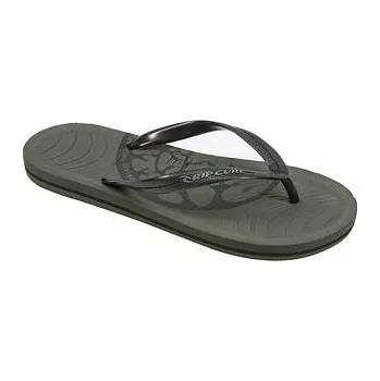 Dámská móda žabky Rip Curl SNAPPER PRINT Black/Green velikost 46.0