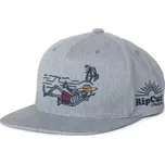 Kšiltovka Rip Curl ARTY BROD FLAT PEAK CAP Cement Marle velikost O/S