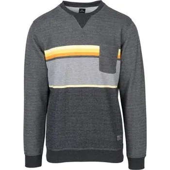Pánská mikina Mikina Rip Curl YARN DYED STRIPE CREW FLEECE Dark Marle velikost XXL