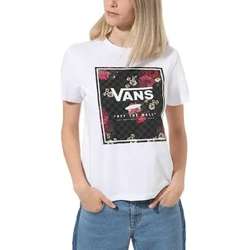 Tričko Vans BOXED BOTANIC White velikost XS