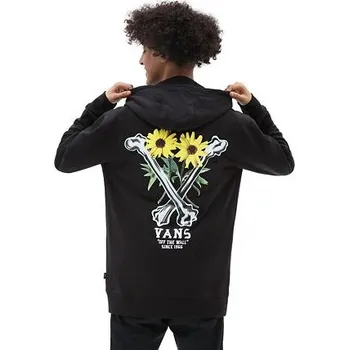 Pánská mikina Mikina Vans CROSSBONES PO Black velikost XXL