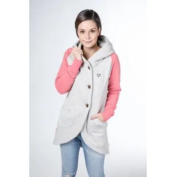 Dámská mikina Mikina Alife and Kickin MARY B Coral velikost XS